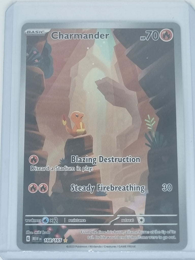 Pokemon TCG - Pokemon 151 - #168/165 - Charmander - Illustrated Rare