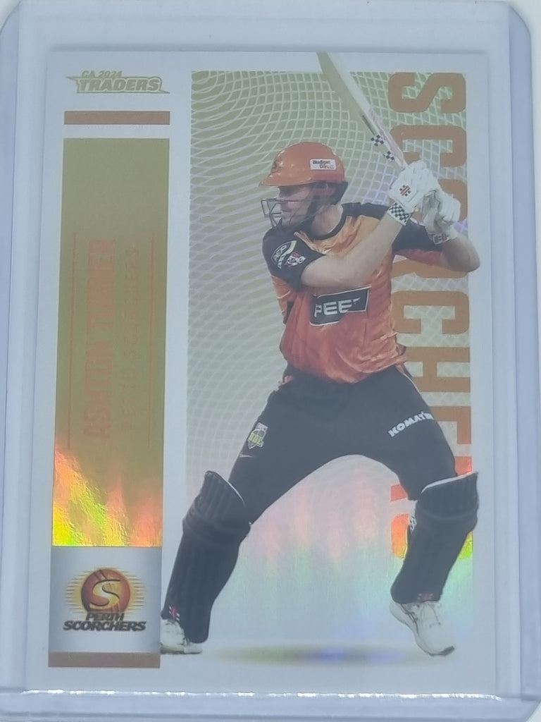 2024-25 LUXE Cricket - Gold Parallel - #G122 - Ashton Turner - #11/67 Scorchers