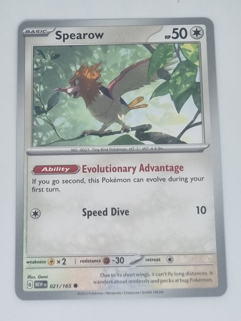 Pokemon TCG - Pokemon 151 - #021/165 - Spearow - Common