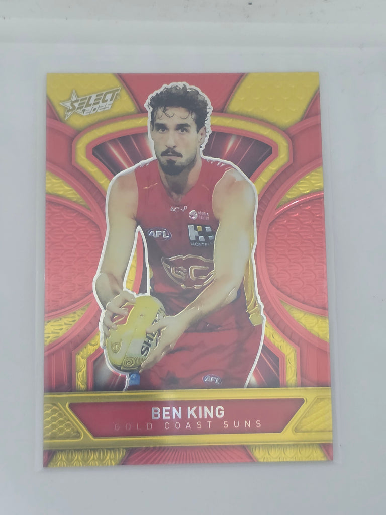 AFL Footy Stars 2025 Luminous Dragon Scales #LD103 B. KING Suns #172/799