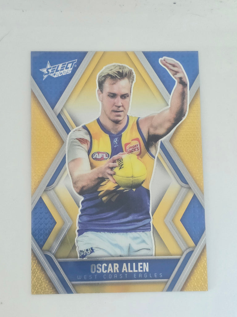 AFL Footy Stars 2025 | Luminous Base | #L177 | O. Allen | West Coast Eagles