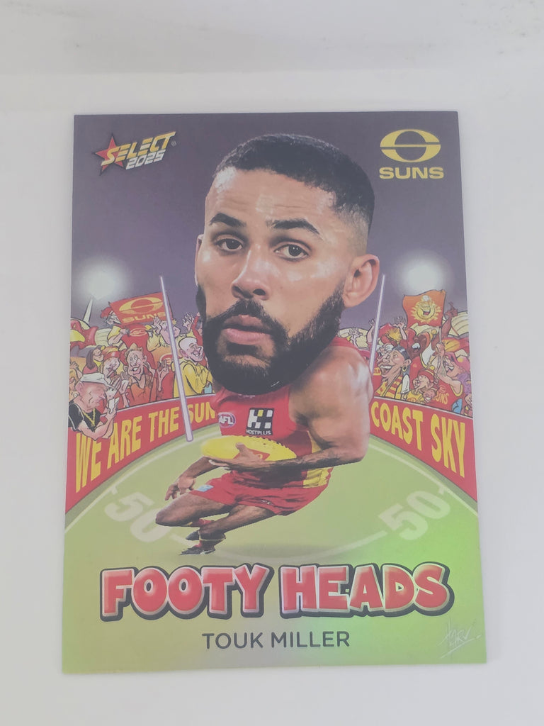 AFL Footy Stars 2025 | Footy Heads | #FH52 | T. Miller | Gold Coast Suns