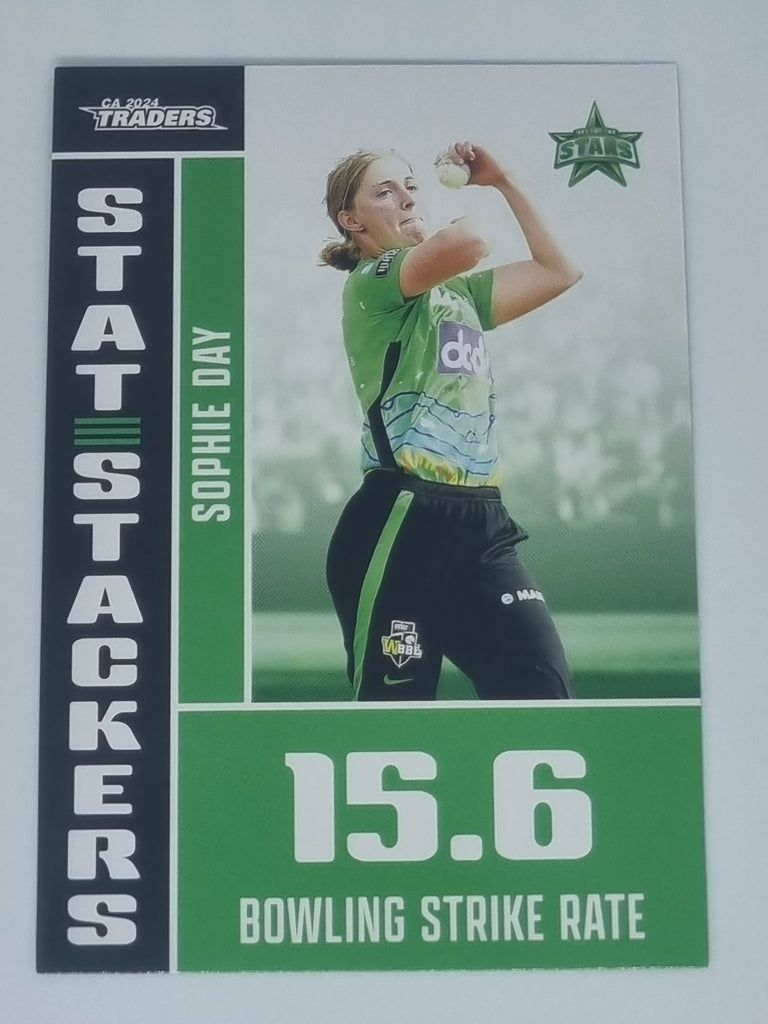 2024-25 LUXE Cricket - Stat Stackers - #SS28 - Sophie Day - Stars