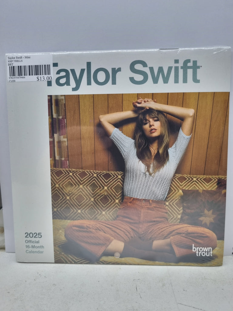 Taylor Swift - Mini 18x18cm - 2025 Calendar