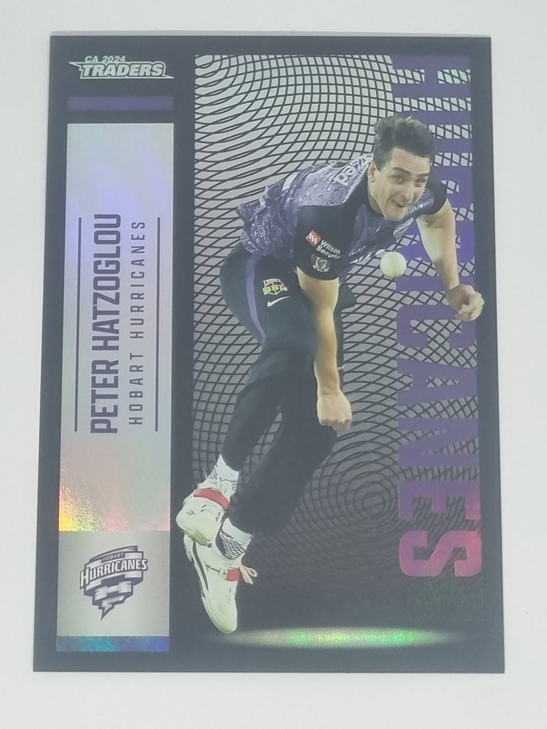 2024-25 LUXE Cricket Traders - Parallel - #P082 - Peter Hatzoglou - Hurricanes