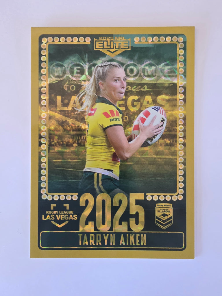 NRL 2025 Elite | 2025 Vegas Round | #V25 | Tarryn Aiken | Jillaroos