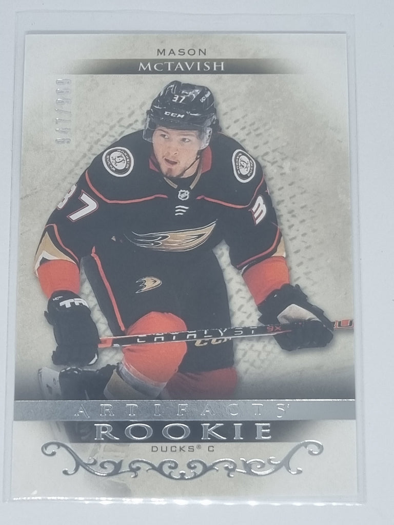 2021-22 Hockey Artifacts - #RED181 - Mason McTavish - Ducks - #947/999