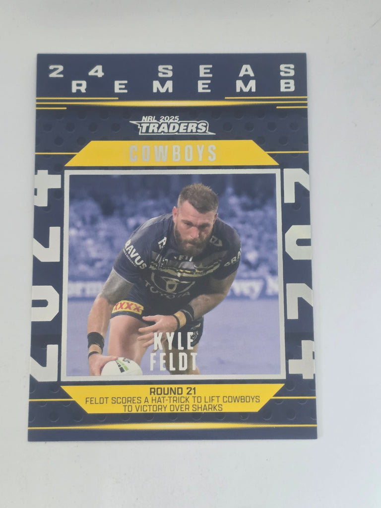 NRL 2025 Traders | 2024 Season to Remember | #Sr29 | Kyle Feldt | Cowboys
