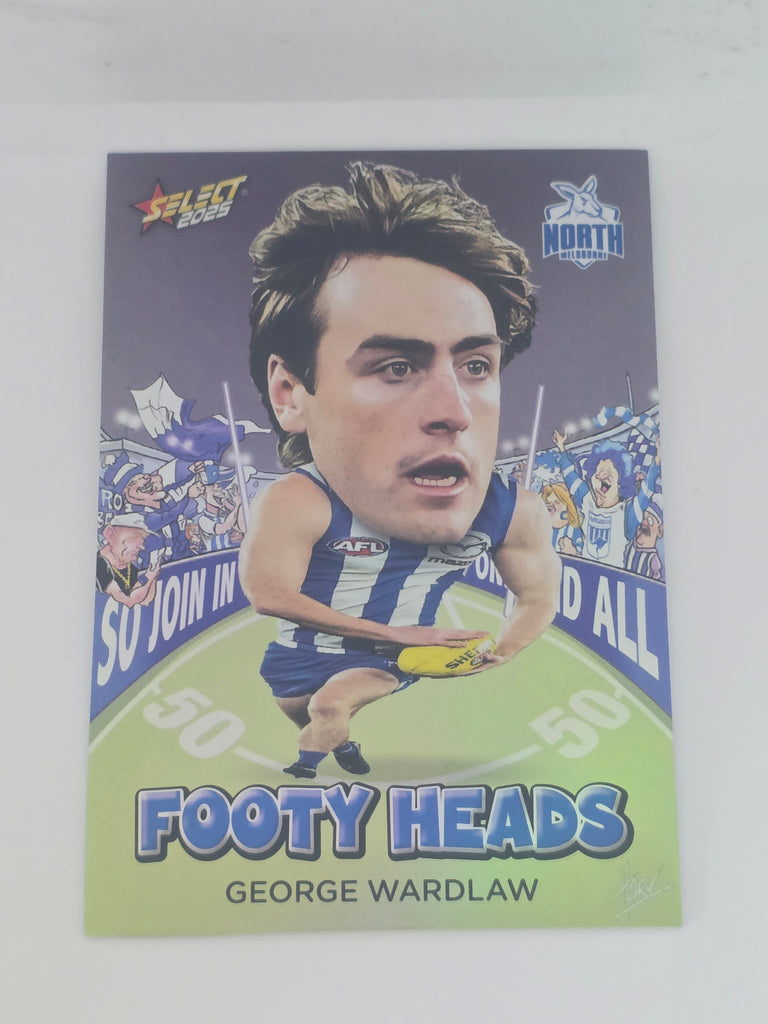 AFL Footy Stars 2025 | Footy Heads | #FH72 | G. Wardlaw | North Melbourne