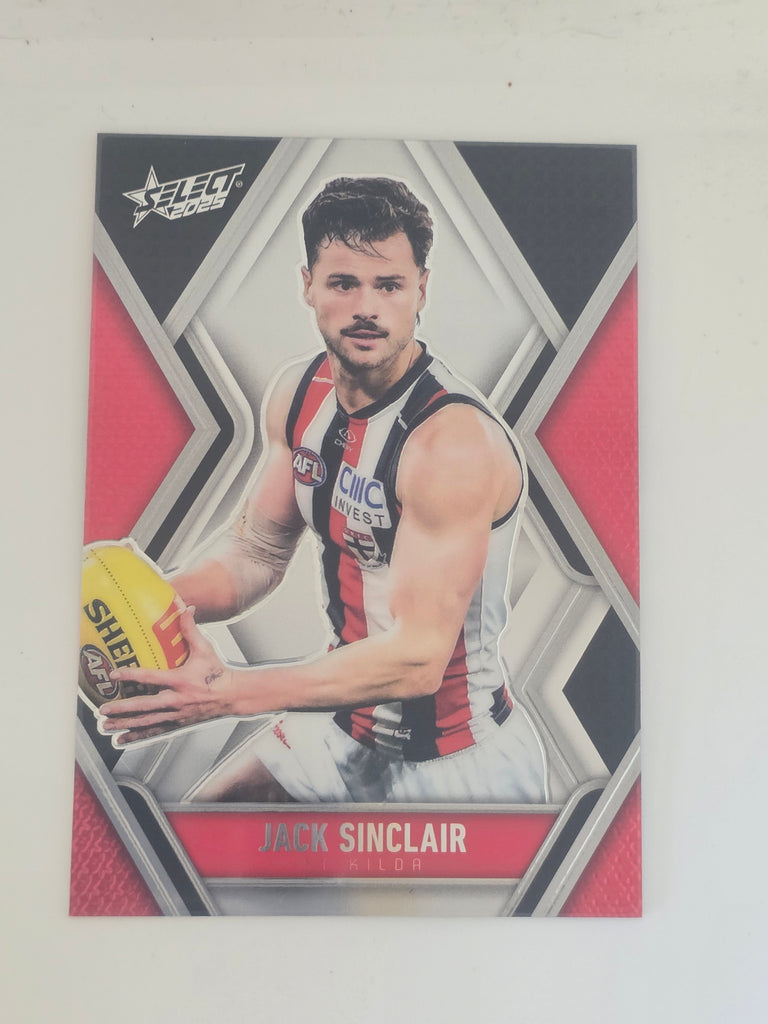 AFL Footy Stars 2025 | Luminous Base | #L160 | J. Sinclair | St Kilda