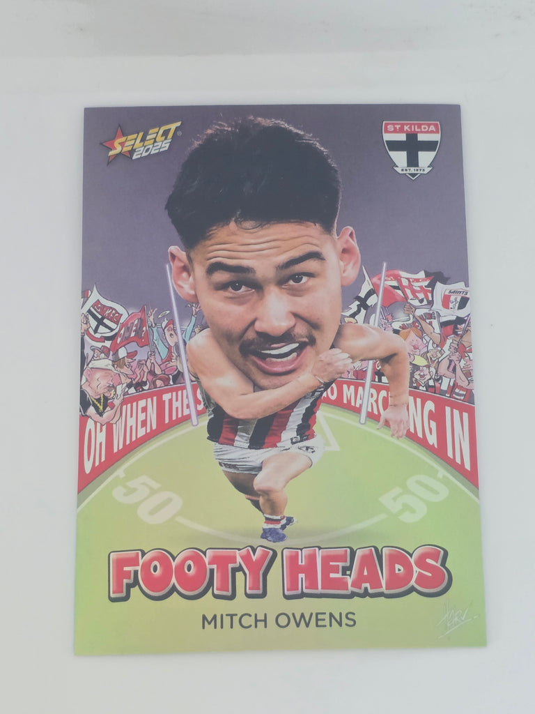 AFL Footy Stars 2025 | Footy Heads | #FH88 | M. Owens | St Kilda