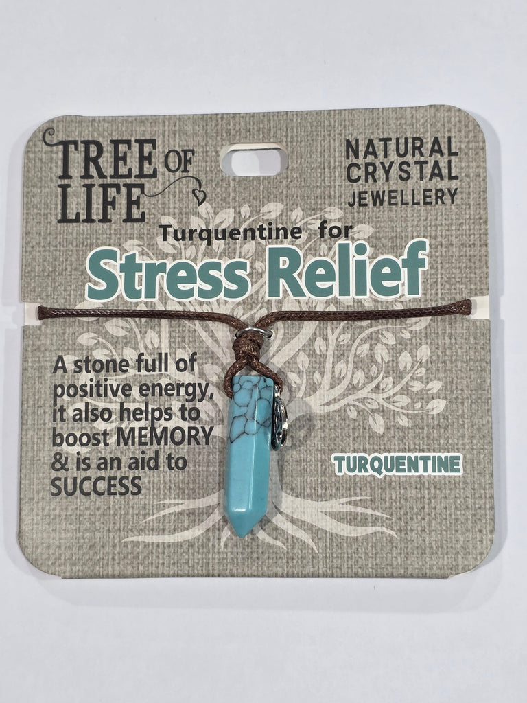 Tree of Life | Stress Relief | Turquentine Necklace | Natural Crystal Jewellery