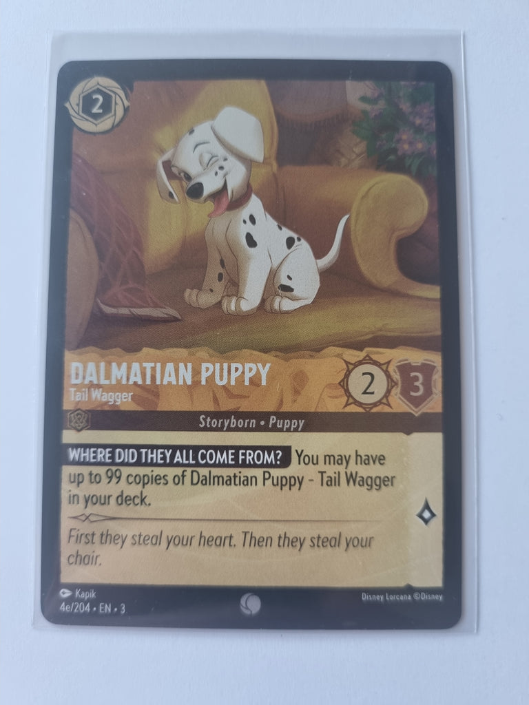 Into the Inklands - FOIL Dalmatian Puppy - Tail Wagger 004e/204 Common