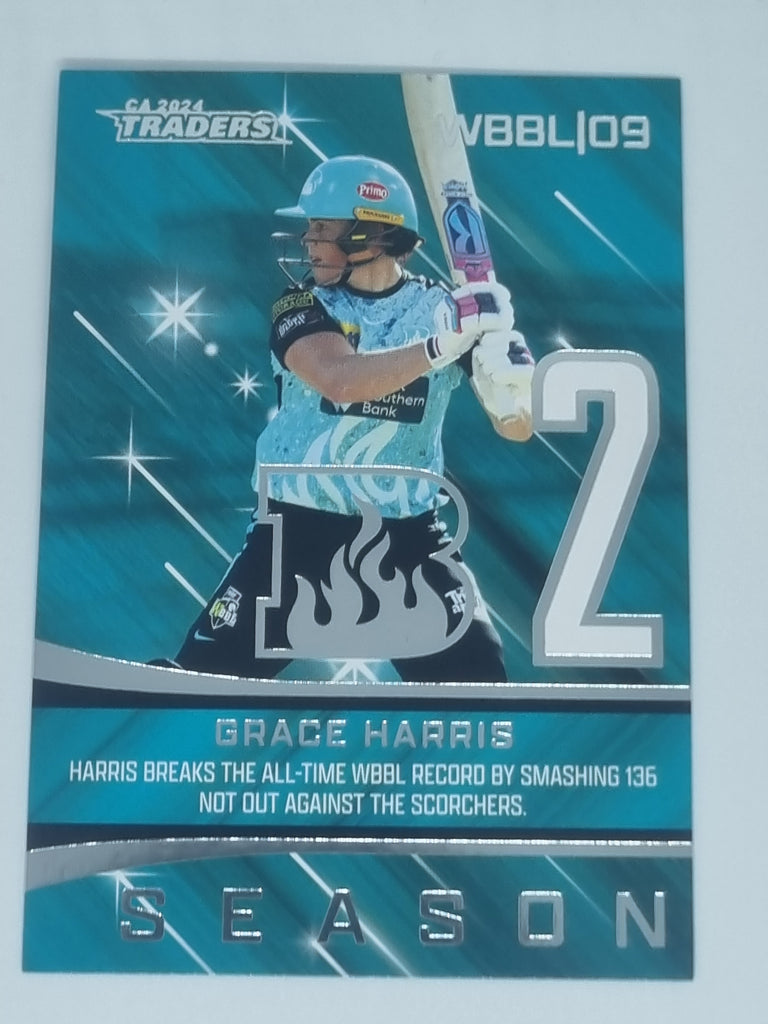 2024-25 LUXE Cricket - Season to Remember - #STR04 - Grace Harris - Heat