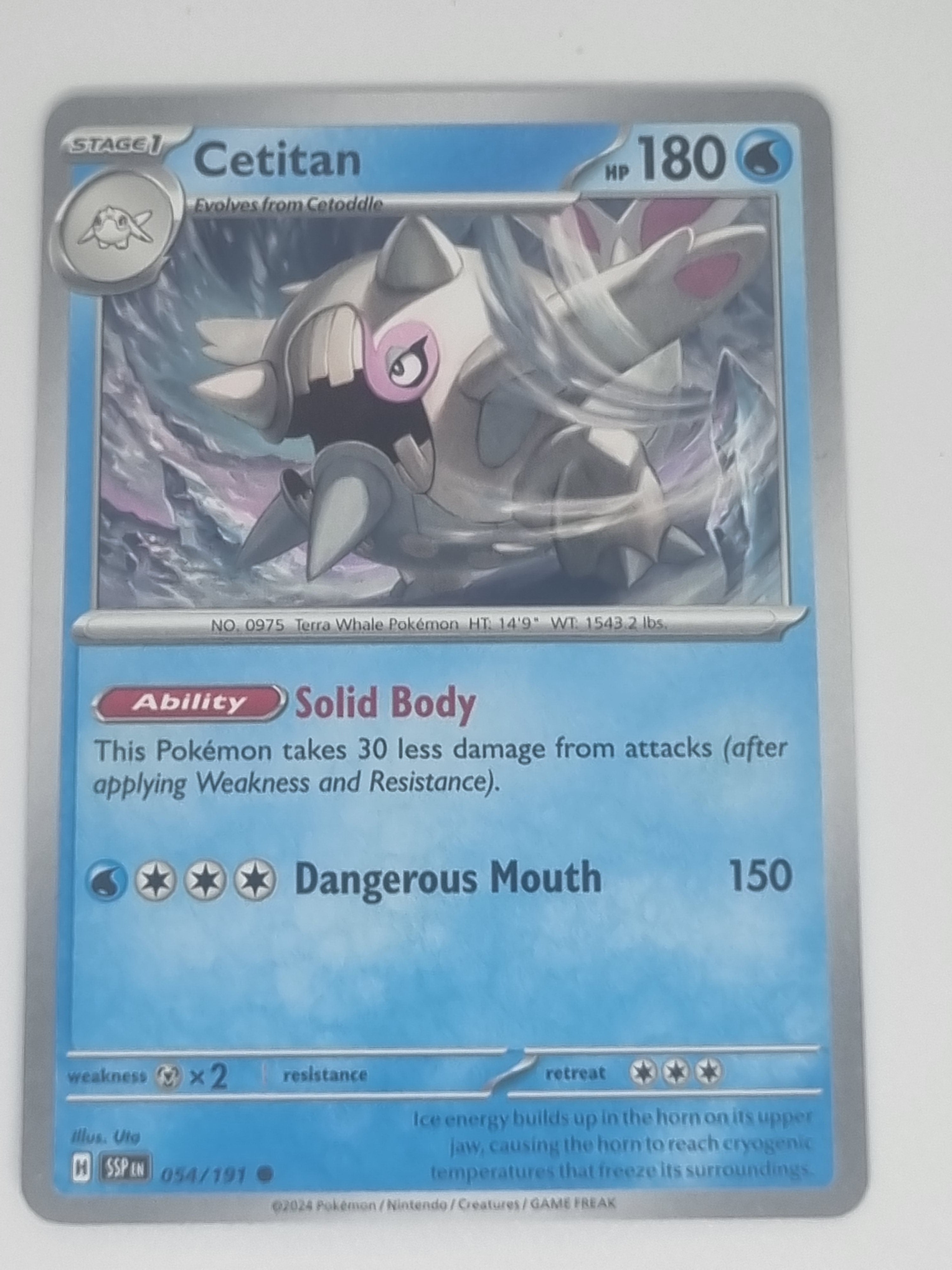 Pokemon TCG - Surging Sparks - #054/191 - Cetitan