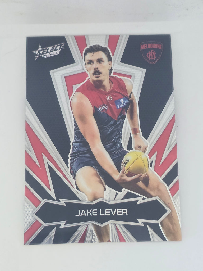 AFL Footy Stars 2025 | Luminous Thunderbolt | #LT124 | J. Lever | Melbourne