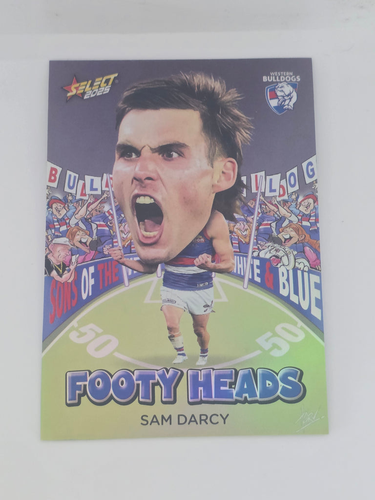 AFL Footy Stars 2025 | Footy Heads | #FH104 | S. Darcy | Western Bulldogs