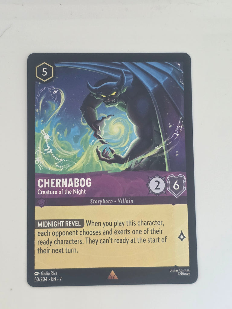 Lorcana | Archazia's Island | #50/204 | Chernabog - Creature of the Night | Rare