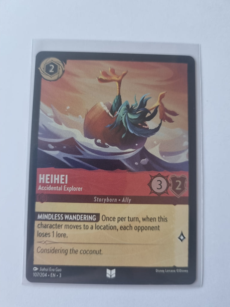 Into the Inklands FOIL HeiHei - Accidental Explorer - 107/204 Uncommon