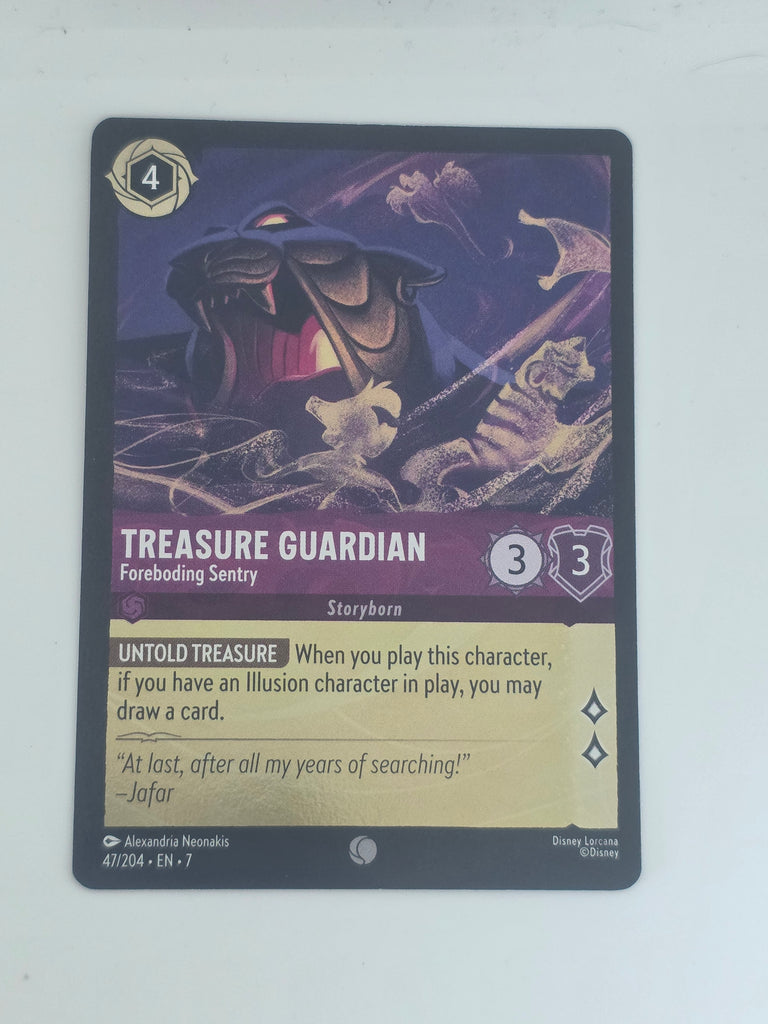 Archazia's Island COLDFOIL #47/204 Treasure Guardian Foreboding Sentry | Common