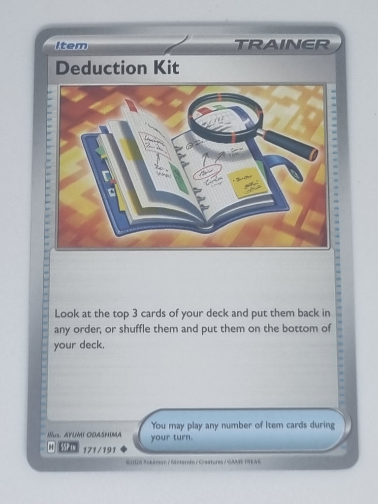 Pokemon TCG - Surging Sparks - #171/191 - Deduction Kit - Uncommon Funporium Pokemon TCG - Surging Sparks - #171/191 - Deduction Kit - Uncommon Funporium