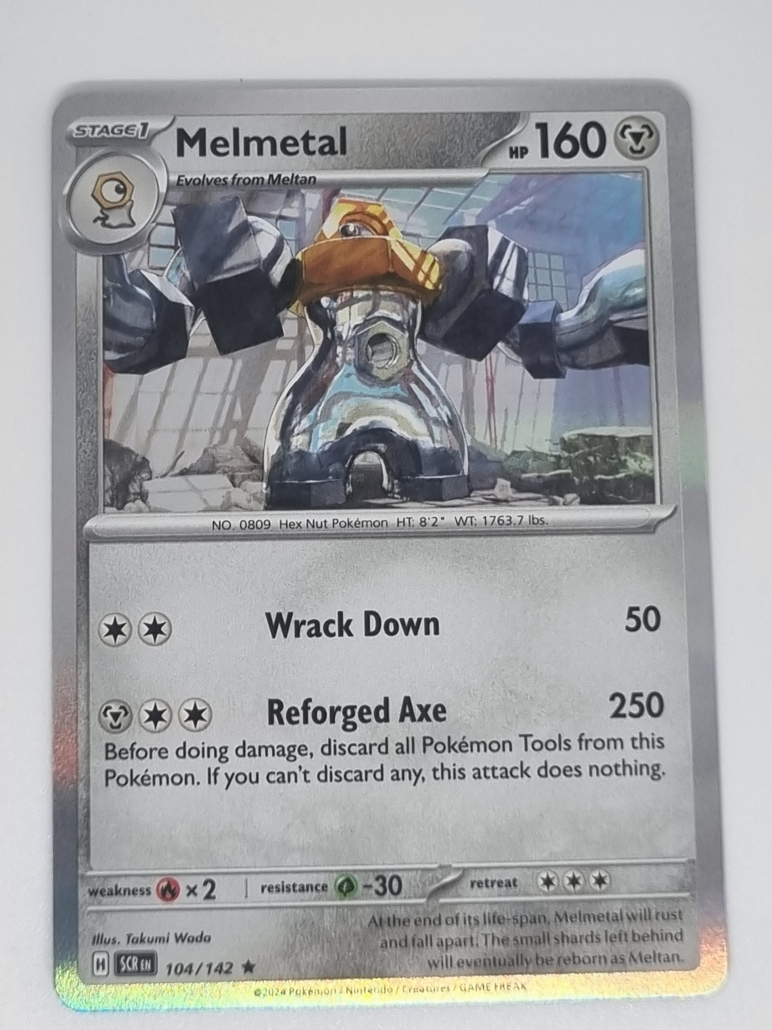 Pokemon TCG - Stellar Crown - #104/142 - Melmetal