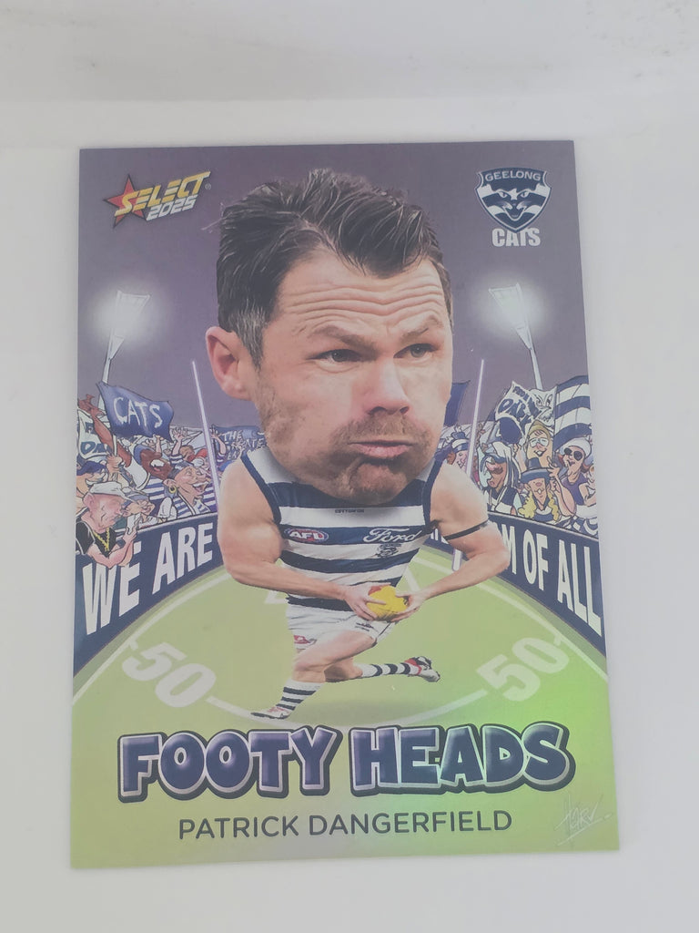 AFL Footy Stars 2025 | Footy Heads | #FH38 | P. Dangerfield | Geelong