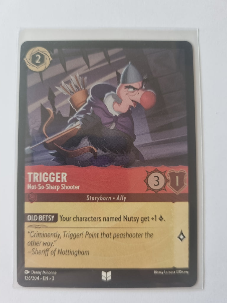 Into the Inklands FOIL Trigger - Imprecise Shooter - 126/204 Uncommon