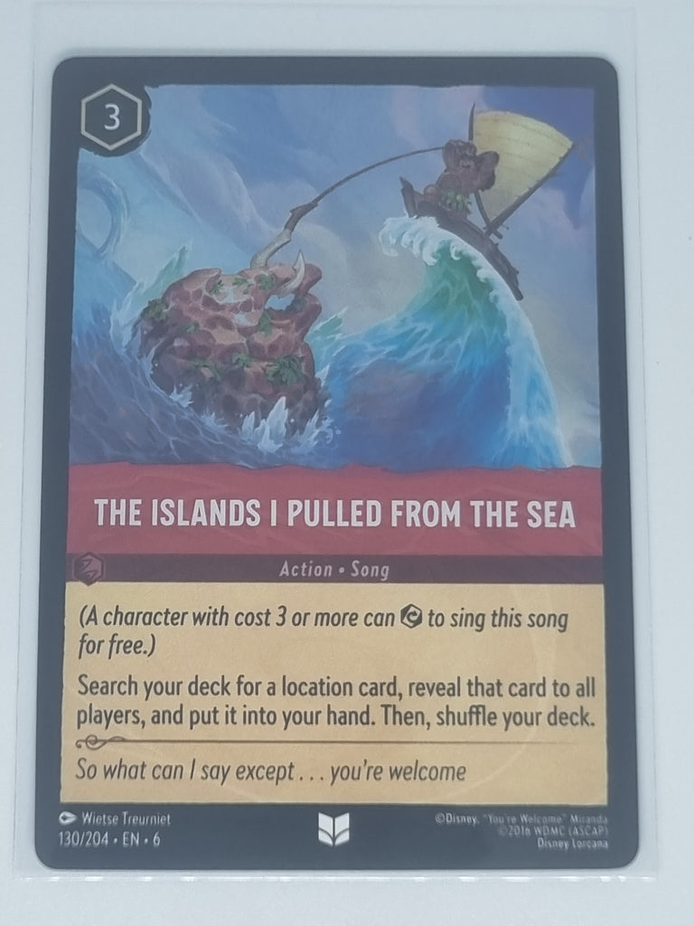 Azurite Sea - COLDFOIL - The Islands I Pulled From The Sea - #130/204 - Uncommon