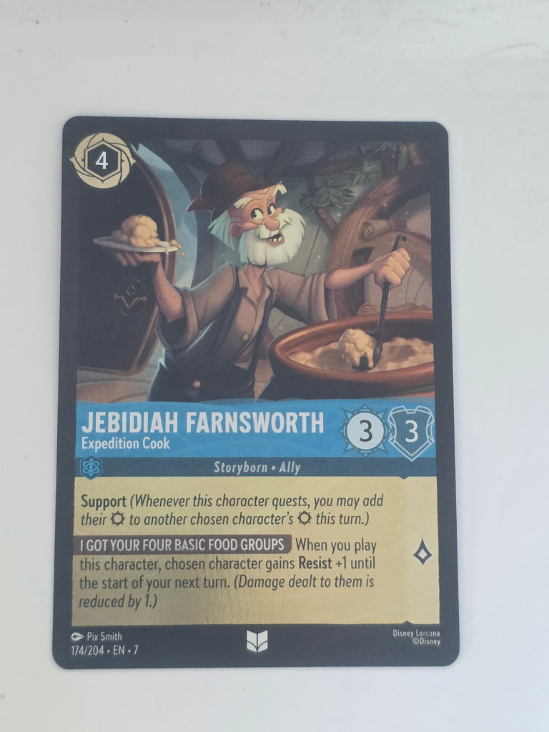 Archazia's Island | COLDFOIL #174/204 Jebidiah Farnsworth Expedition Cook | U/C