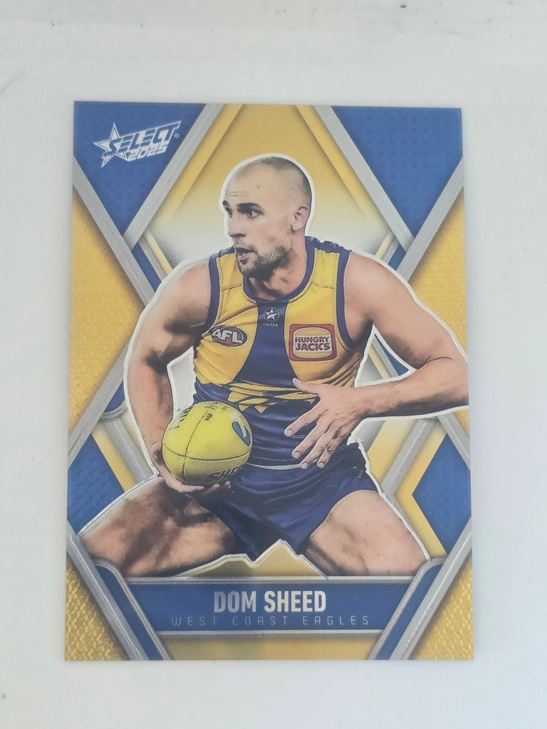AFL Footy Stars 2025 | Luminous Base | #L185 | D. Sheed | West Coast Eagles