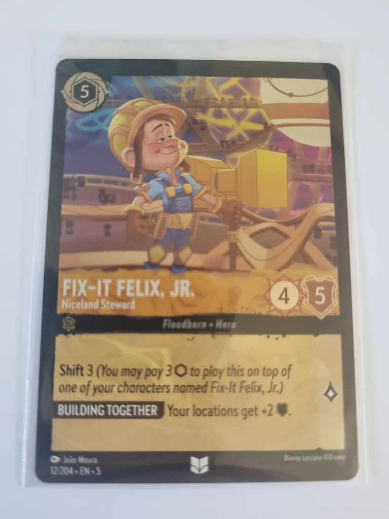 Shimmering Skies - FOIL - Fix-It Felix, Jr - Niceland Steward - 12/204 Uncommon