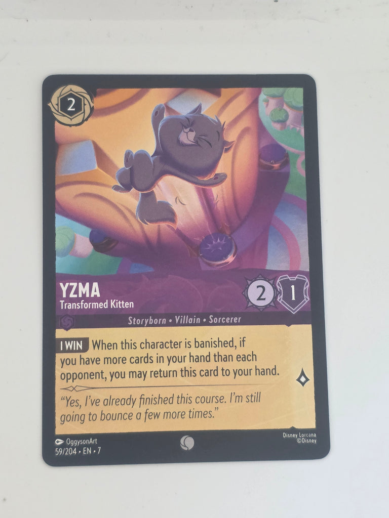 Lorcana | Archazia's Island | #59/204 | Yzma Transformed into a Kitten | Common