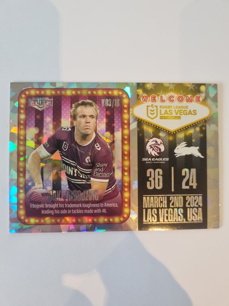 2024 Elite NRL - Las Vegas Round - #03 - Jake Trbojevic - Sea Eagles