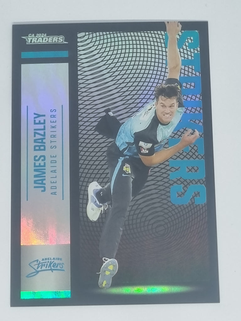 2024-25 LUXE Cricket Traders - Parallel - #P055 - James Bazley - Strikers