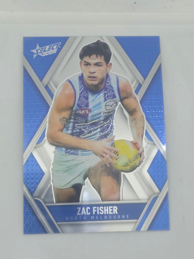 AFL Footy Stars 2025 | Luminous Base | #L123 | Z. Fisher | North Melbourne