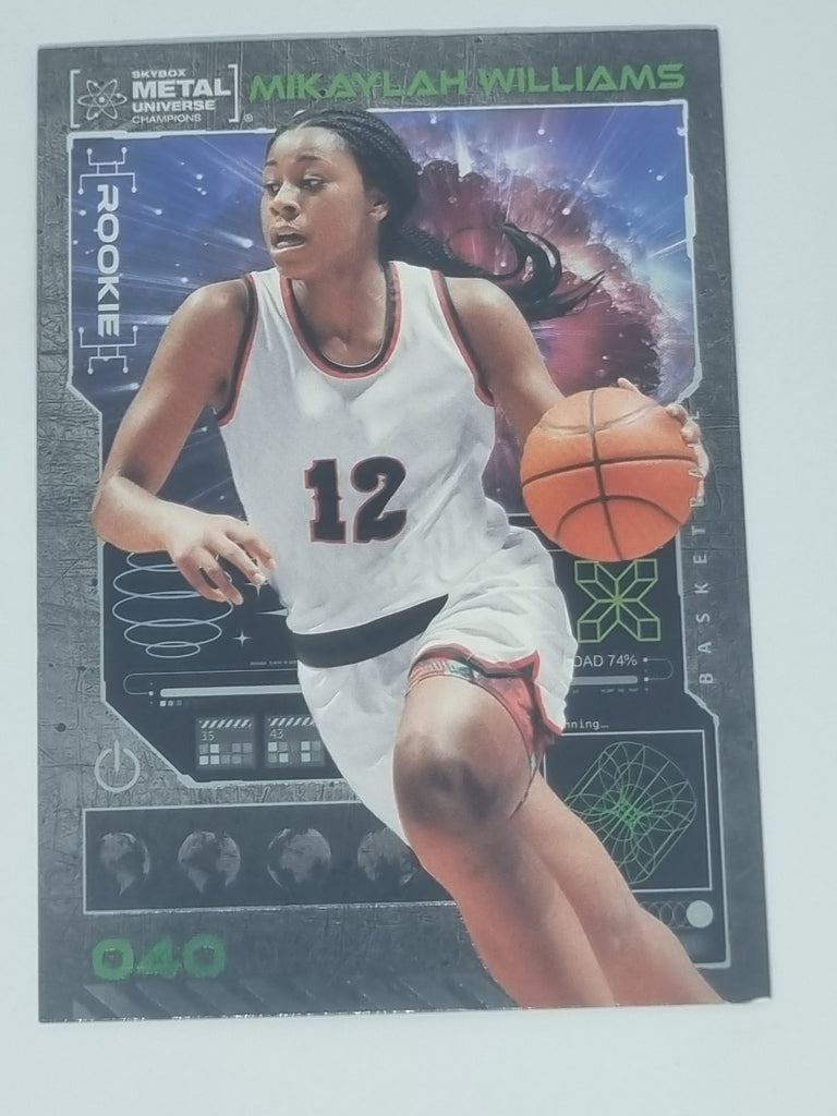 2023 Skybox Metal Universe Champions - #040 - Mikaylah Williams