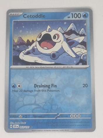 Pokemon TCG - Surging Sparks - #054/191 - Reverse Holo - Cetitan
