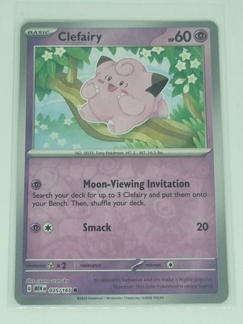Pokemon TCG - Pokemon 151 - #035/165 - Clefairy - Common  Funporium