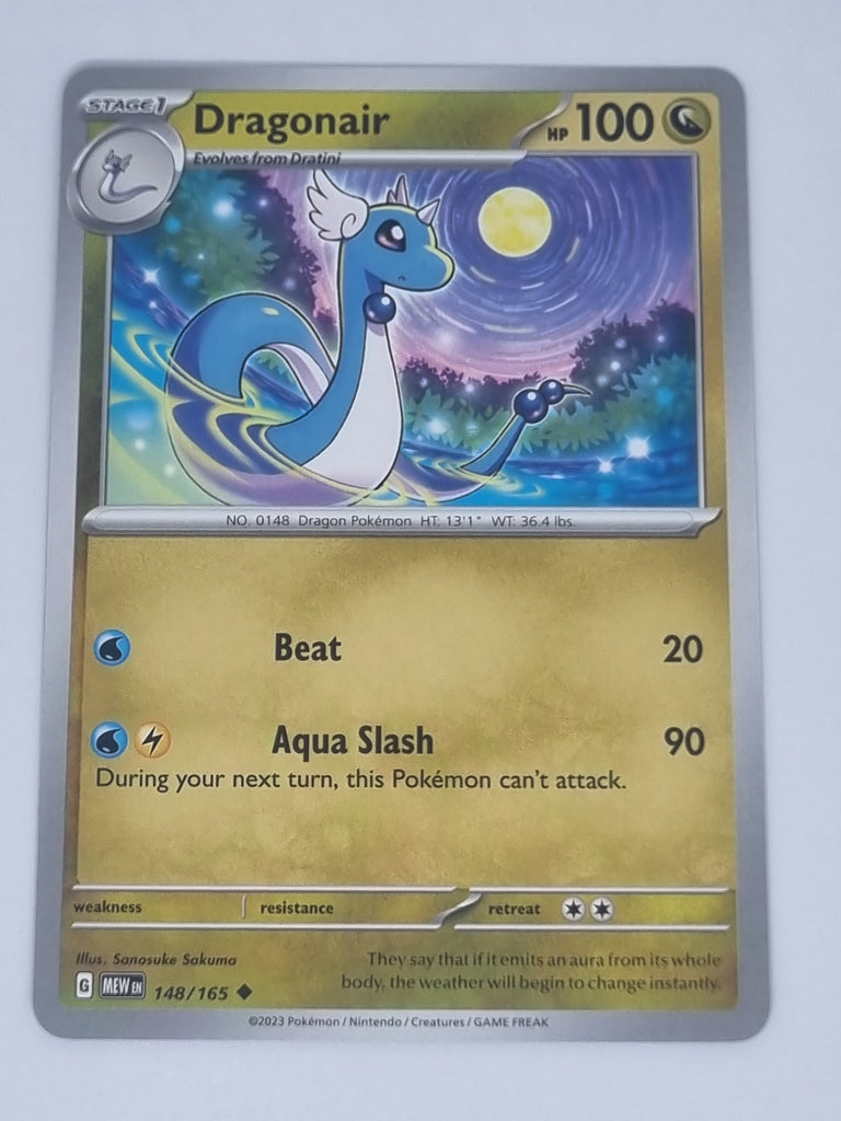 Pokemon TCG - Pokemon 151 - #148/165 - Dragonair - Uncommon