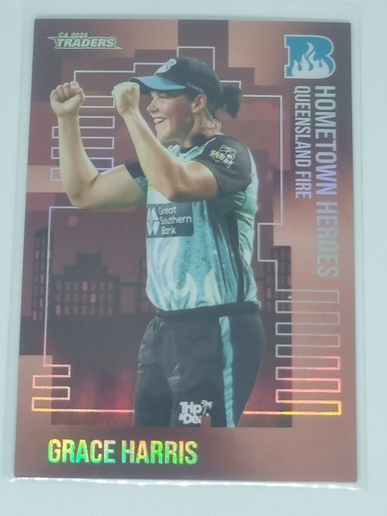 2024-25 LUXE Cricket - Hometown Heroes Bronze - #HHB07 - Grace Harris - Heat