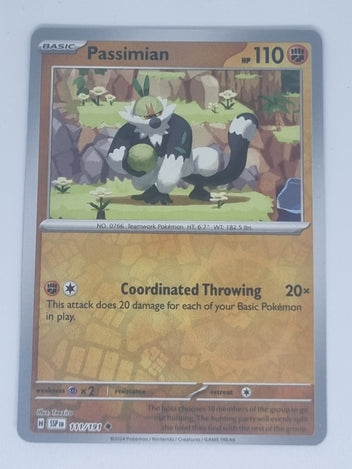 Pokemon TCG - Surging Sparks - #111/191 - Passimian