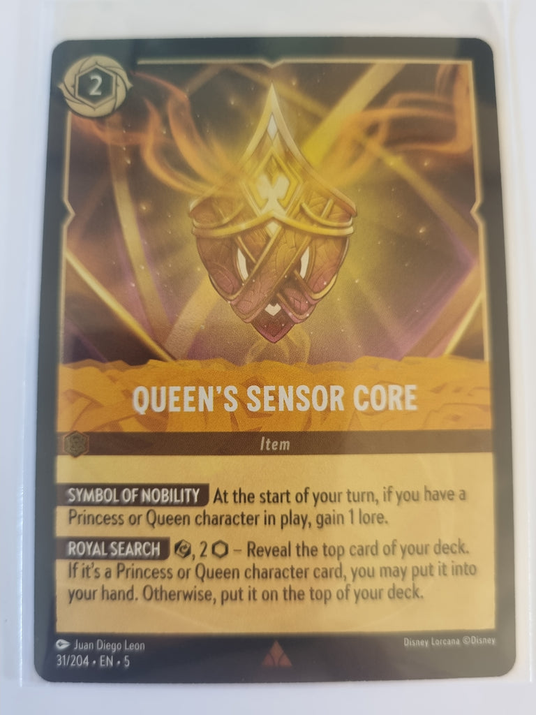 Shimmering Skies - FOIL - Queen's Sensor Core - 31/204 - Rare