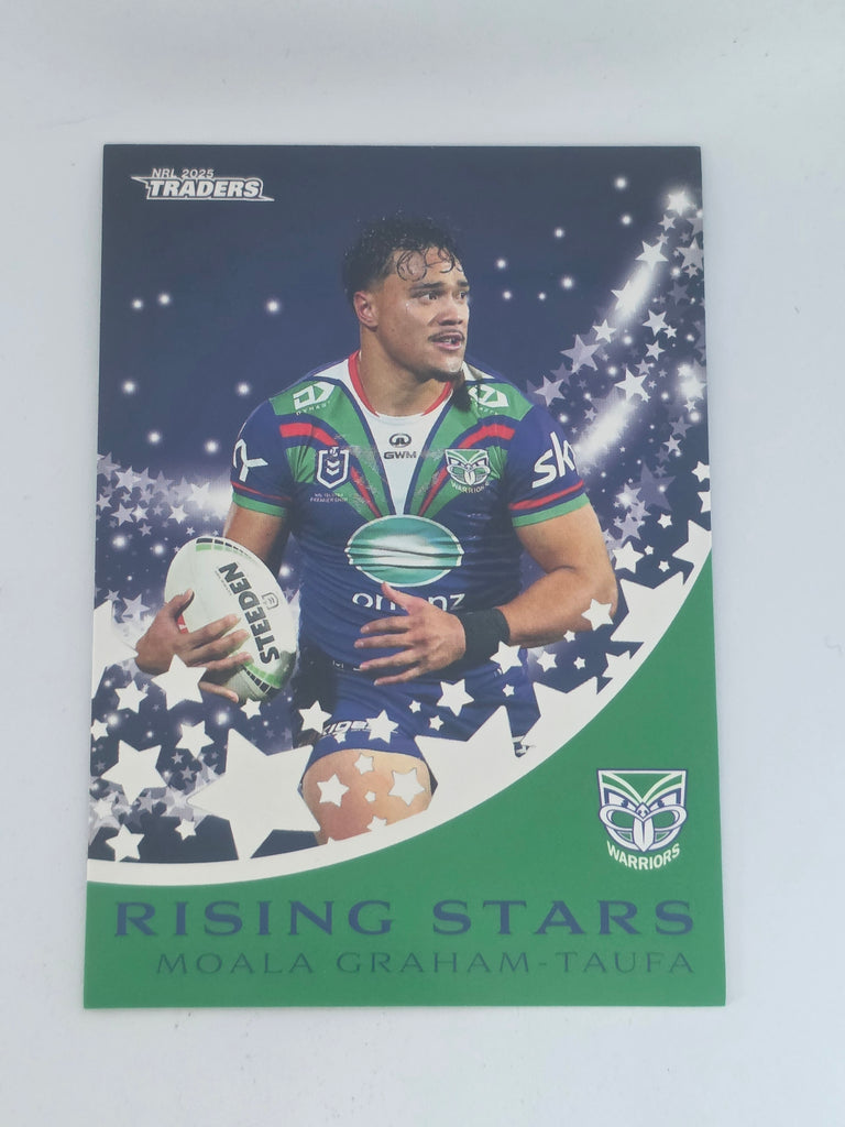 NRL 2025 Traders | Rising Stars | #RS47 | Moala Graham-Taufa | Warriors