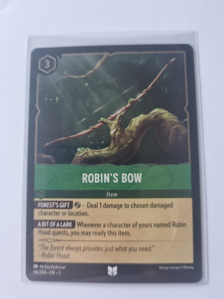 Into the Inklands - FOIL - Robin's Bow - 098/204 - Uncommon