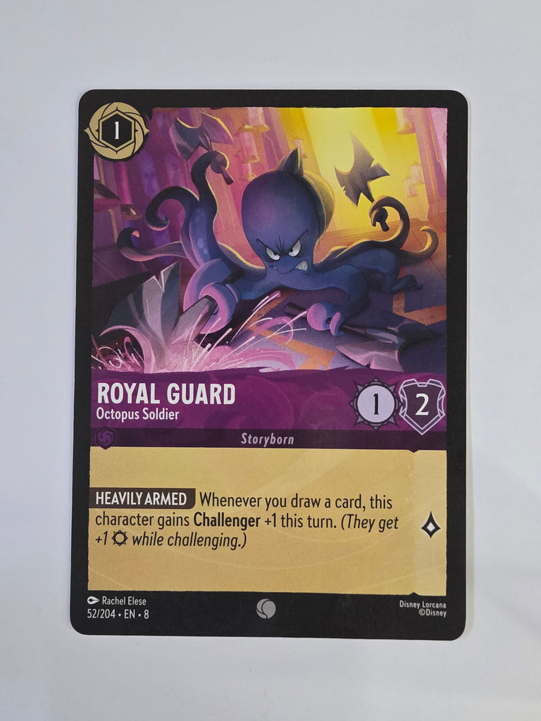 Disney Lorcana Reign of Jafar | Royal Guard Octopus Soldier | #052 | Common