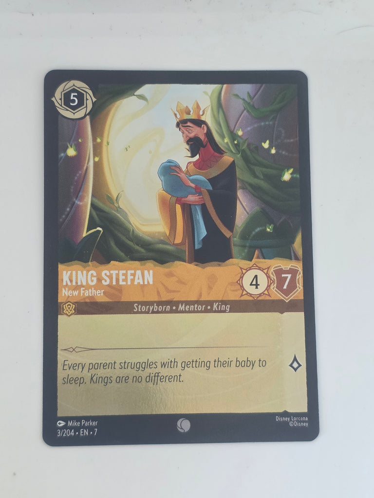 Lorcana | Archazia's Island COLDFOIL #3/204 | King Stefan - New Father | Common