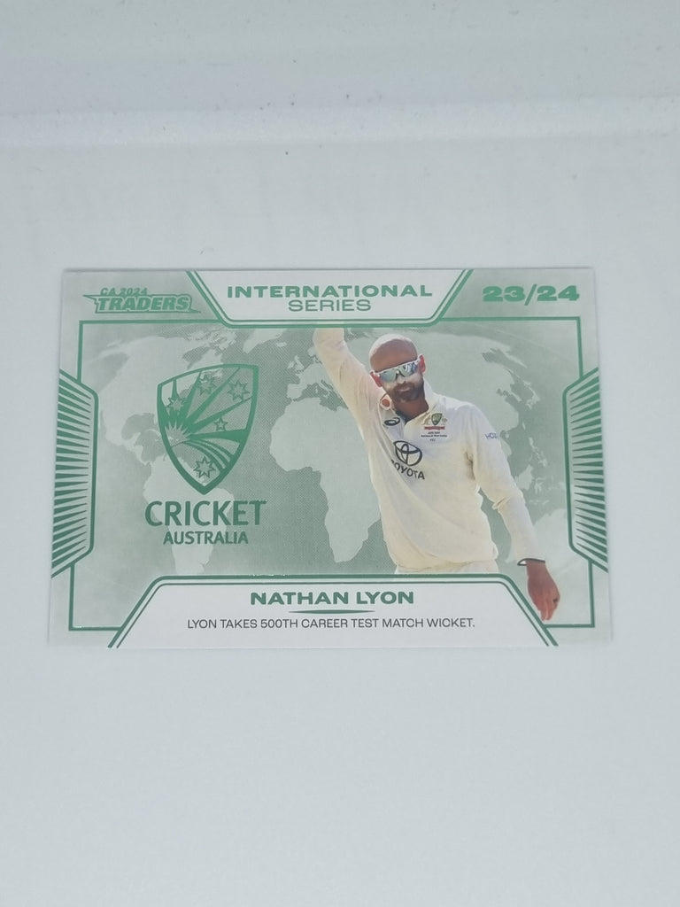 2024-25 LUXE Cricket Traders - International Series - #IS12 - Nathan Lyon