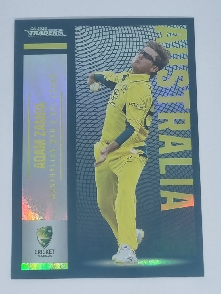 2024-25 LUXE Cricket Traders - Parallel - #P018 - Adam Zampa - Aust ODI