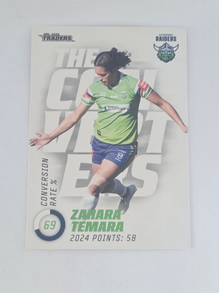 NRL 2025 Traders | Converters | #TC19 | Zahara Temara | Raiders